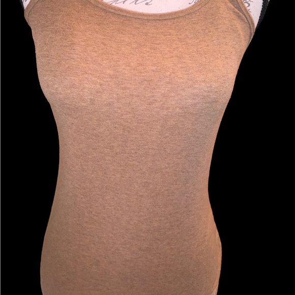 A New Day Square Neck Coffee Brown Tank Top - Picture 5 of 6